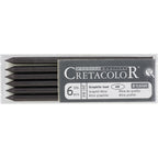 Cretacolor - Mines - 5,6 mm, paquet de 6