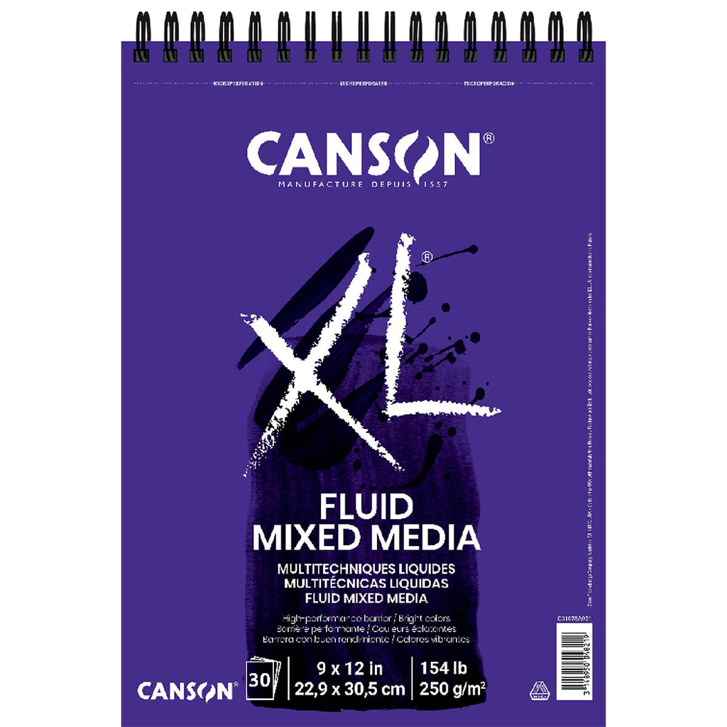 Canson - XL Fluid Mixed Media Pad (154lb)