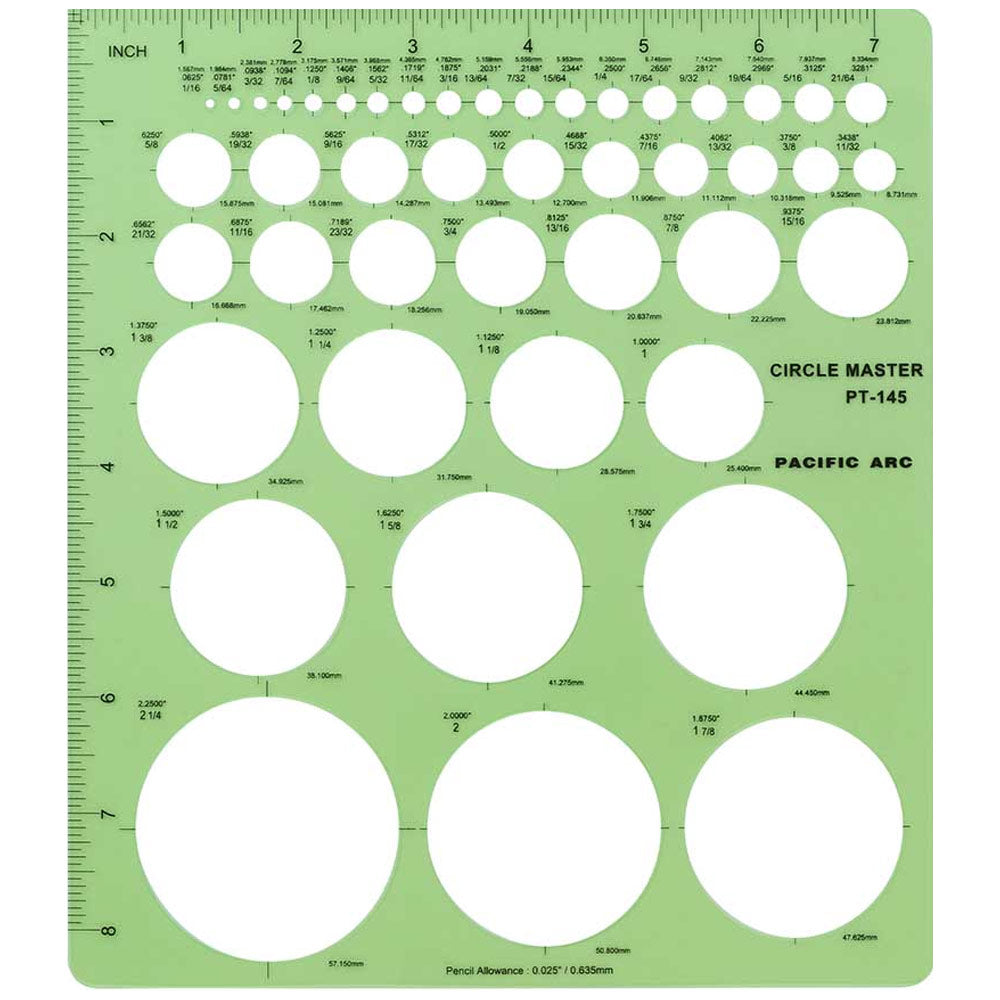 Pacific Arc - Circle Template