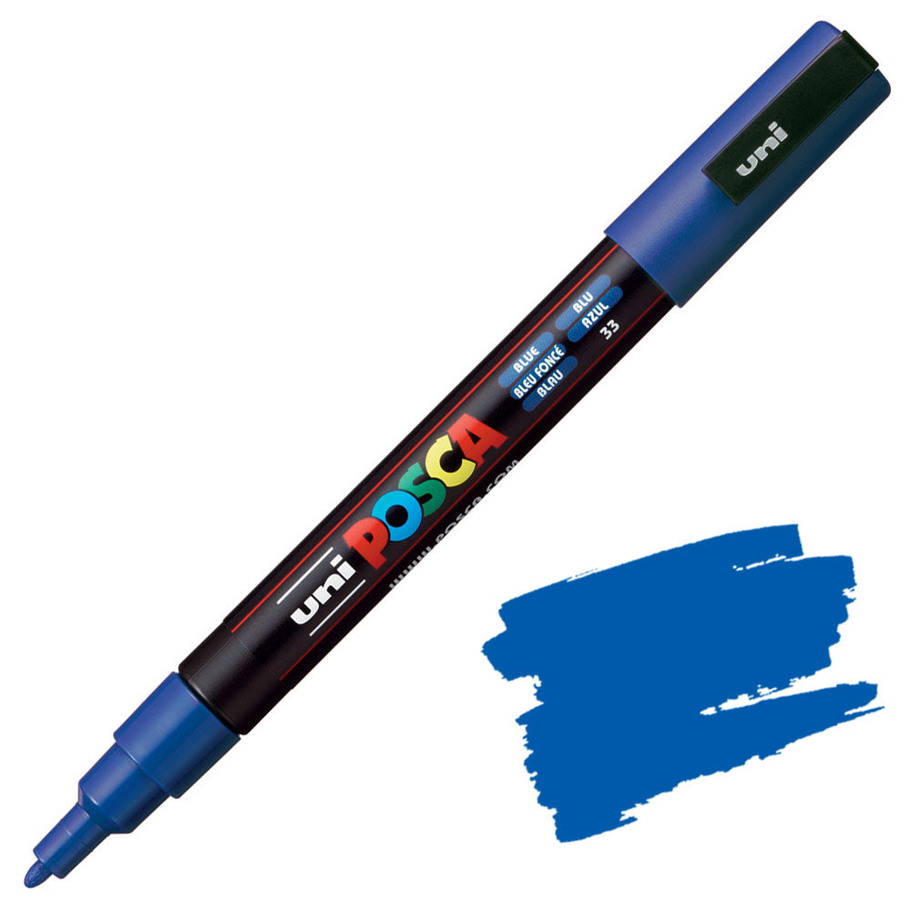 POSCA - Paint Markers - Fine 0.9/1.3mm (PC-3M)