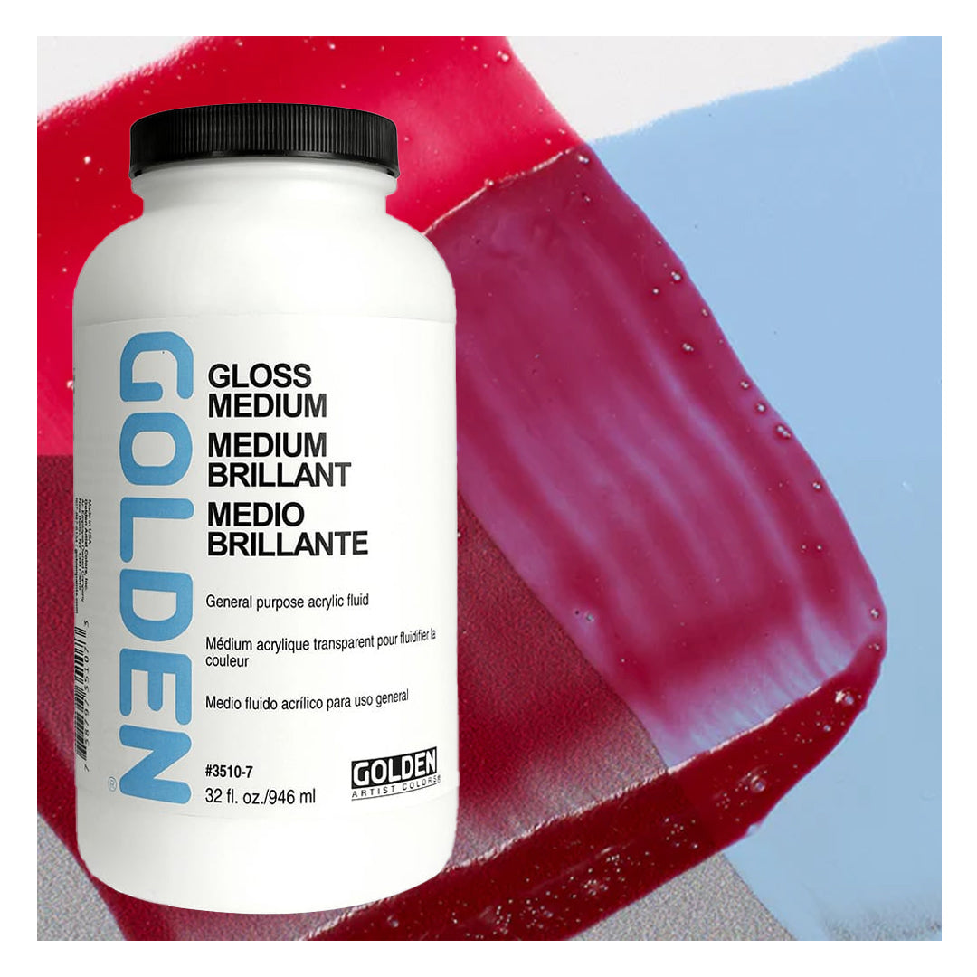 Golden Gloss Medium - Médium - Brillant - - E-shop Express
