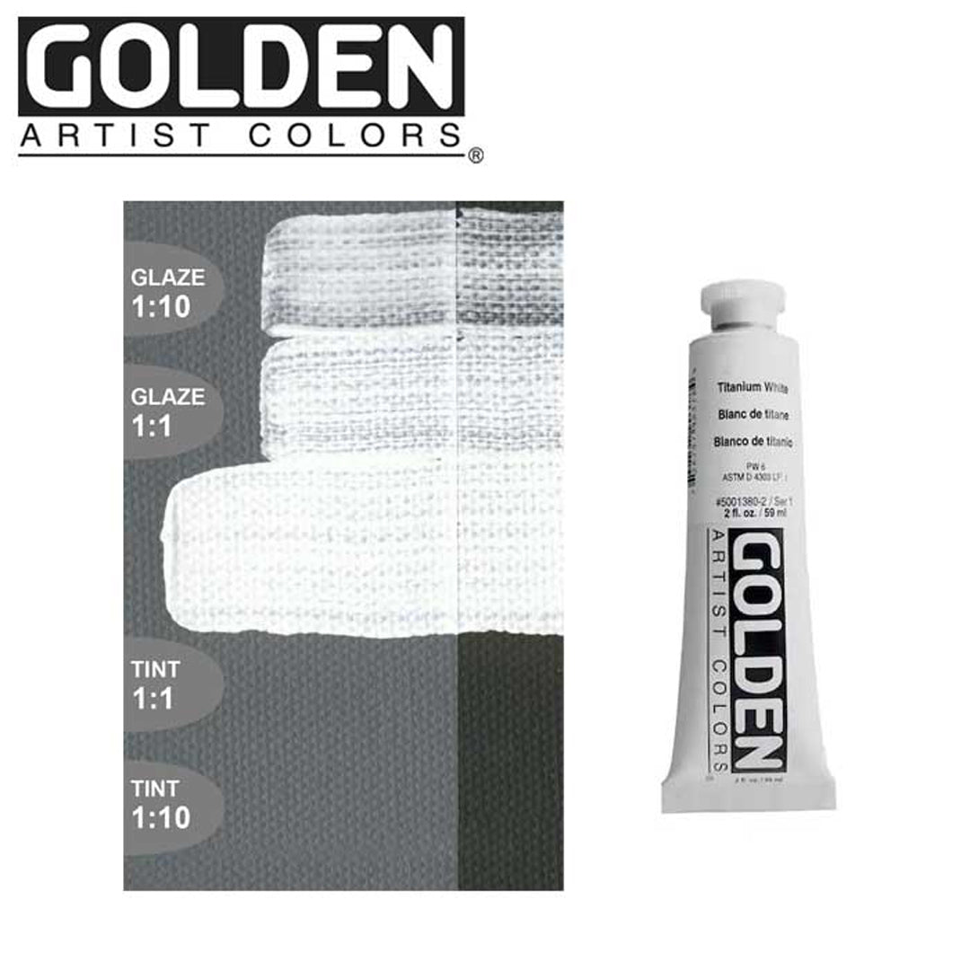 Golden - Tubes de peinture acrylique Heavy Body 5 oz