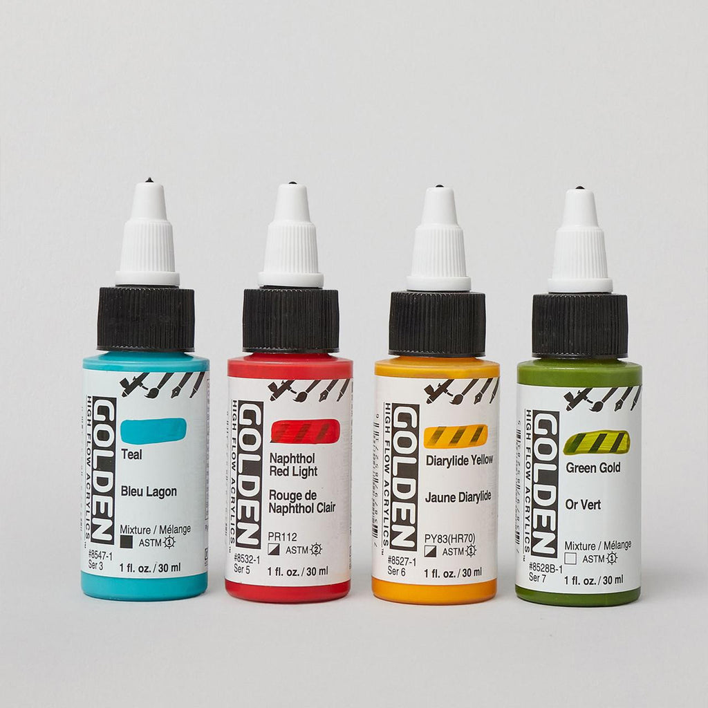 Golden - Peinture acrylique haute fluidité 1 oz