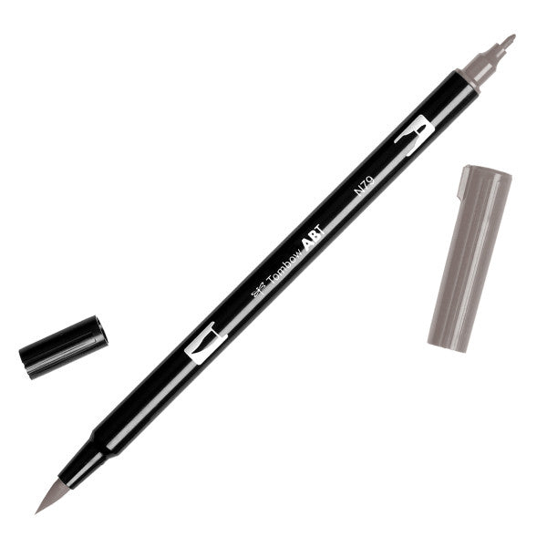 Tombow - Dual Brush Pen Art Marker 2/2 (Black, Greys and Colorless)