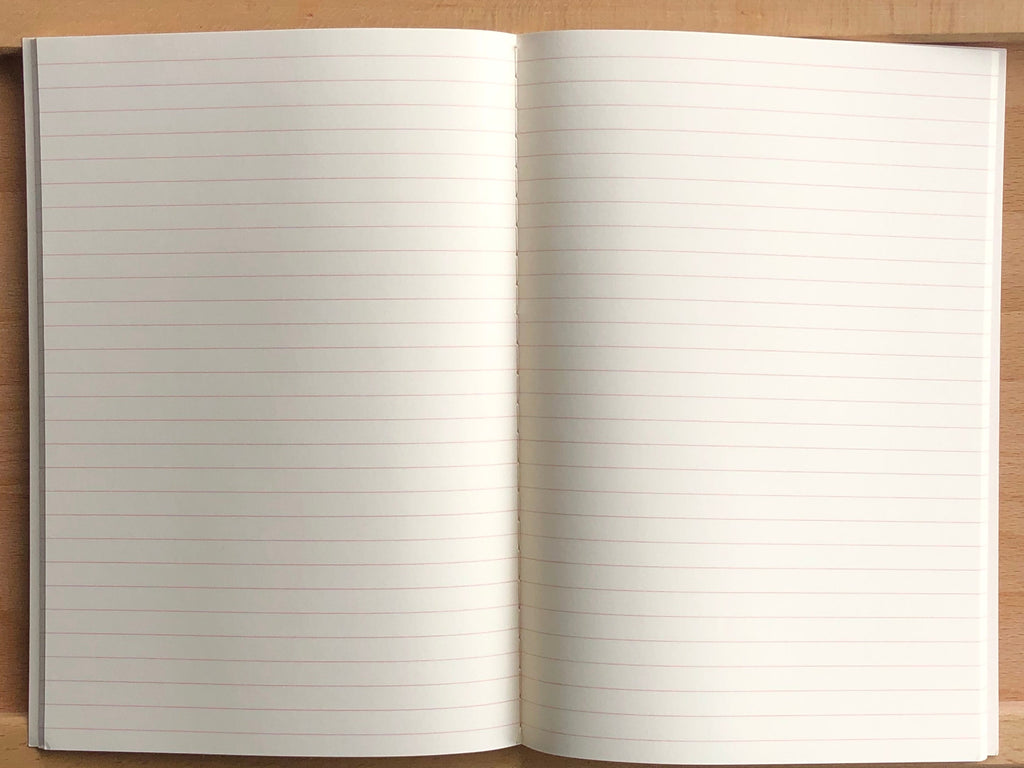 Life - Vermilion Notebook - Ruled