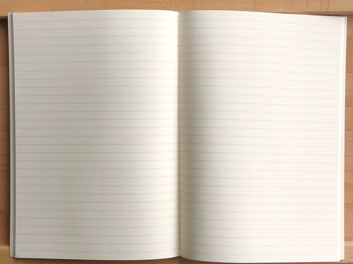 Life - Vermilion Notebook - Ruled