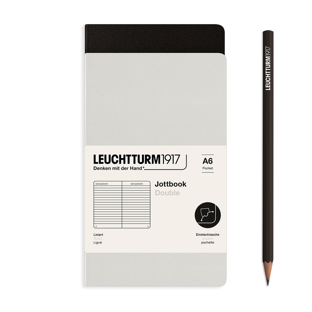 Leuchtturm - Jottbook Double Pocket A6