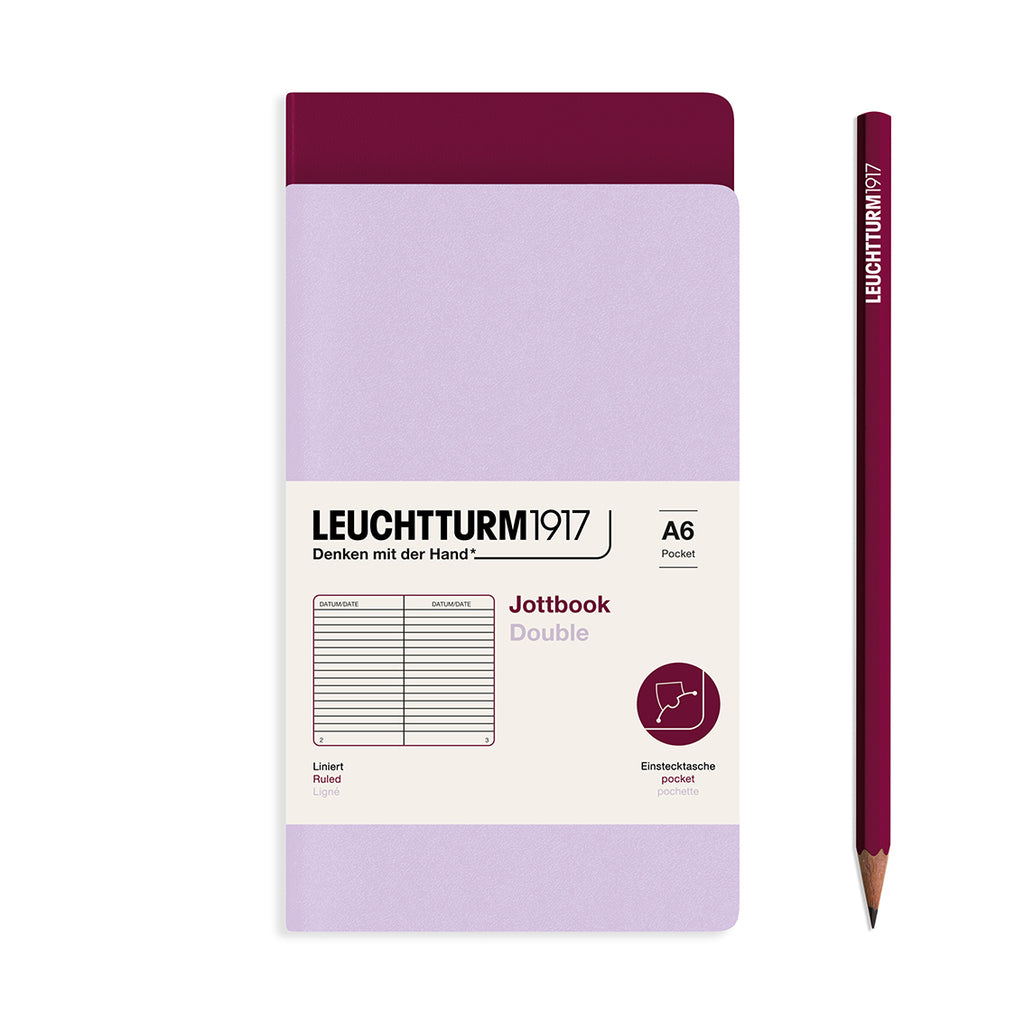Leuchtturm - Jottbook Double Pocket A6