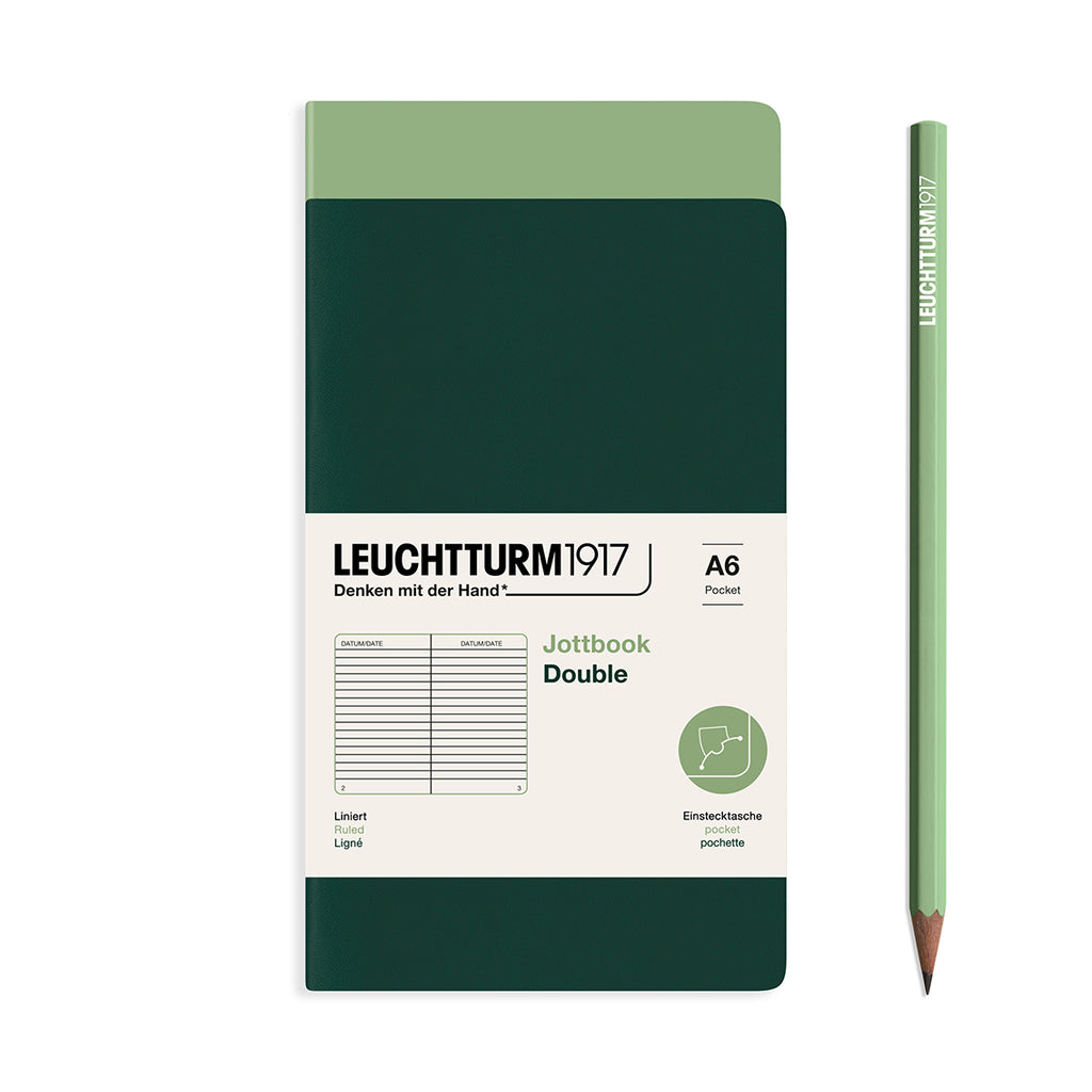 Leuchtturm - Jottbook Double Pocket A6