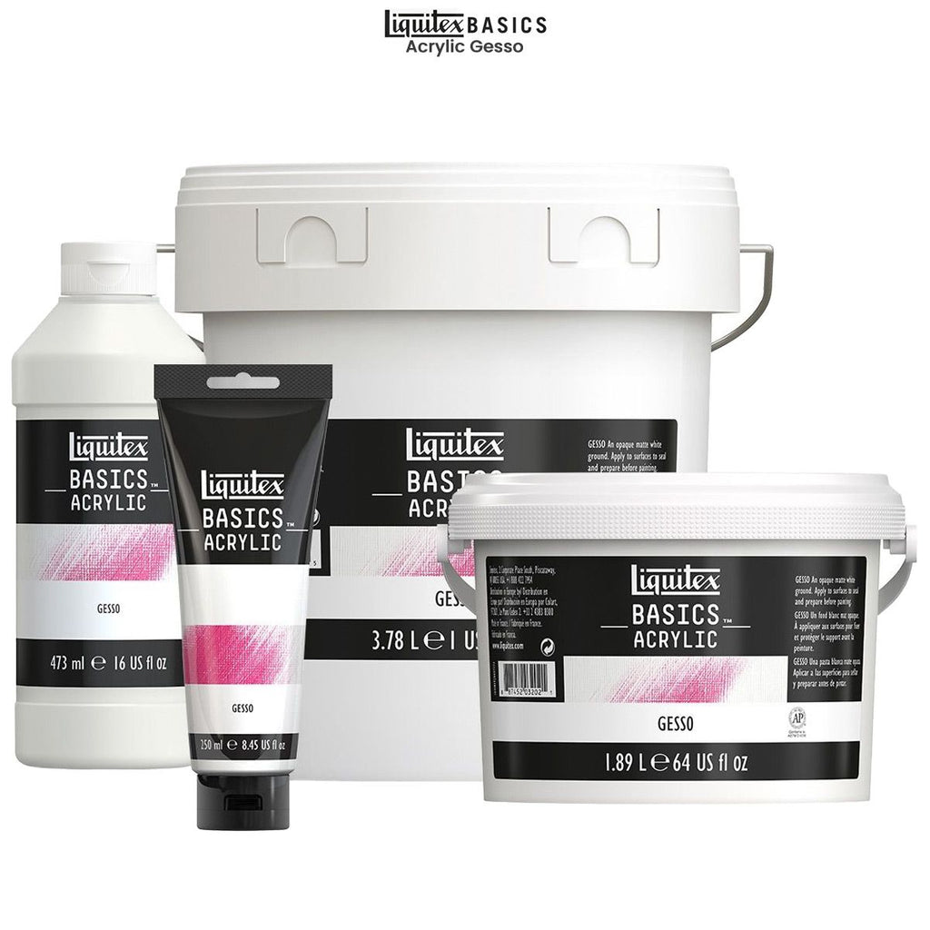 Liquitex Basics - Acrylic Gesso - White