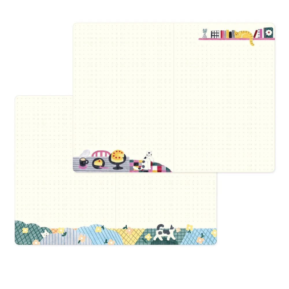 Midori - Yuru Log Book - Cats (B6)
