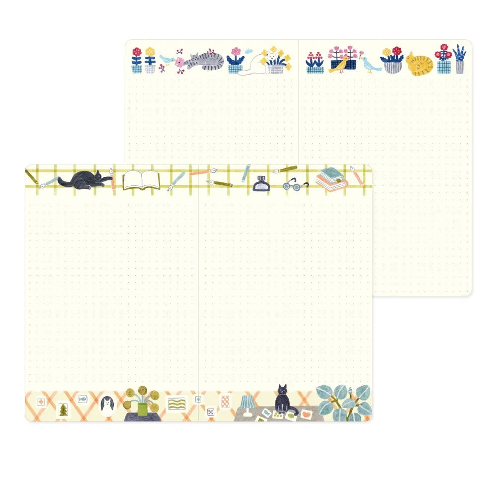 Midori - Yuru Log Book - Cats (B6)