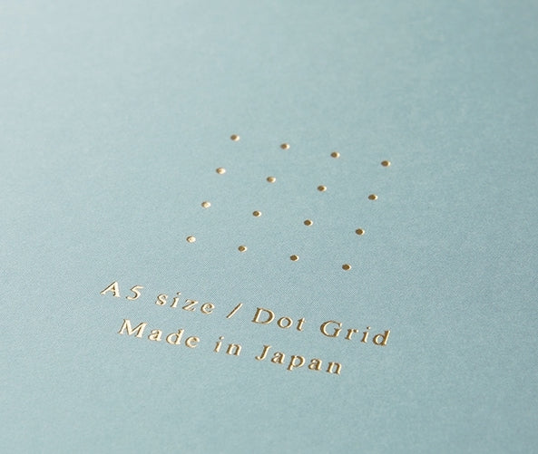 Midori - Bloc de papier quadrillé couleur A5