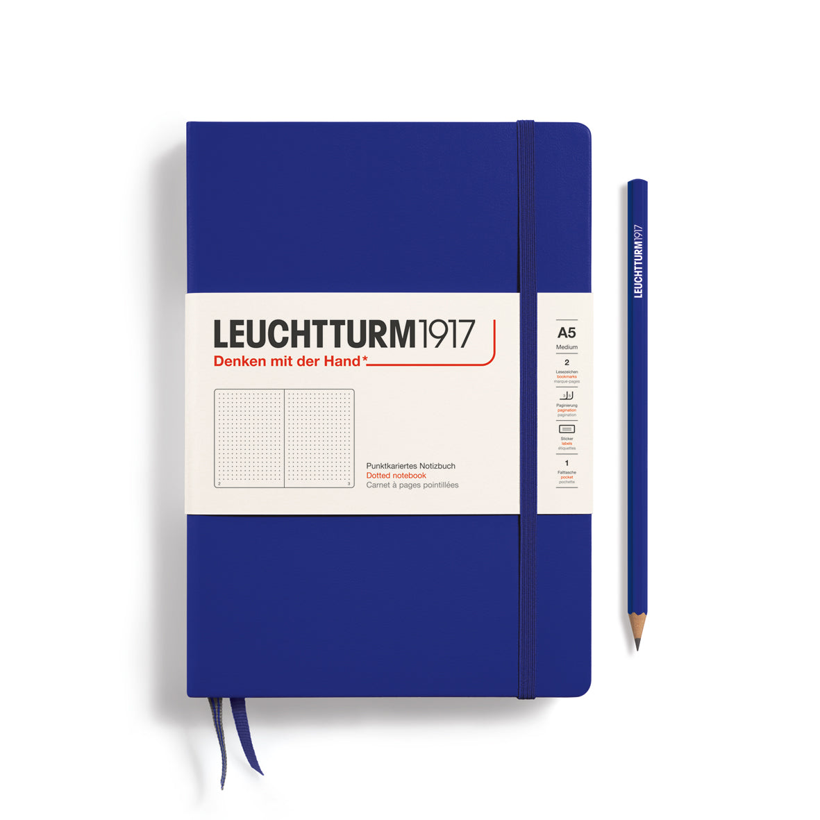 Leuchtturm - Carnet de notes Nouvelles couleurs (2024) Couverture rigide A5 Medium
