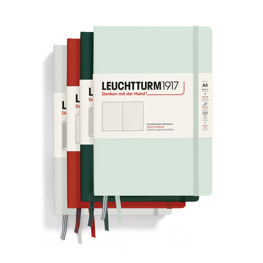 Leuchtturm - Carnet de notes Couleurs naturelles (2023) Couverture rigide A5 Medium