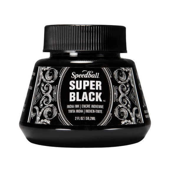 Speedball - Super Black India Ink, 2 oz.