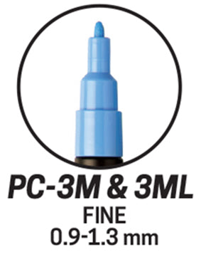 POSCA - Paint Markers - Fine 0.9/1.3mm (PC-3M)