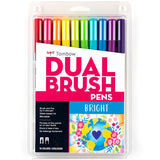 Tombow - Dual Brush Pens 10-Pen Marker Sets