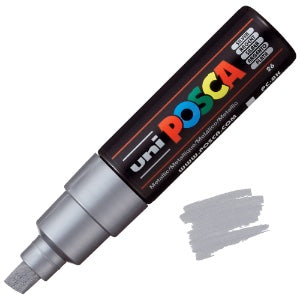 POSCA - Marqueurs peinture - Pointe biseautée 8 mm (PC-8K)