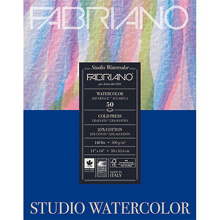 Fabriano - Studio Cold-Press Watercolour Pads