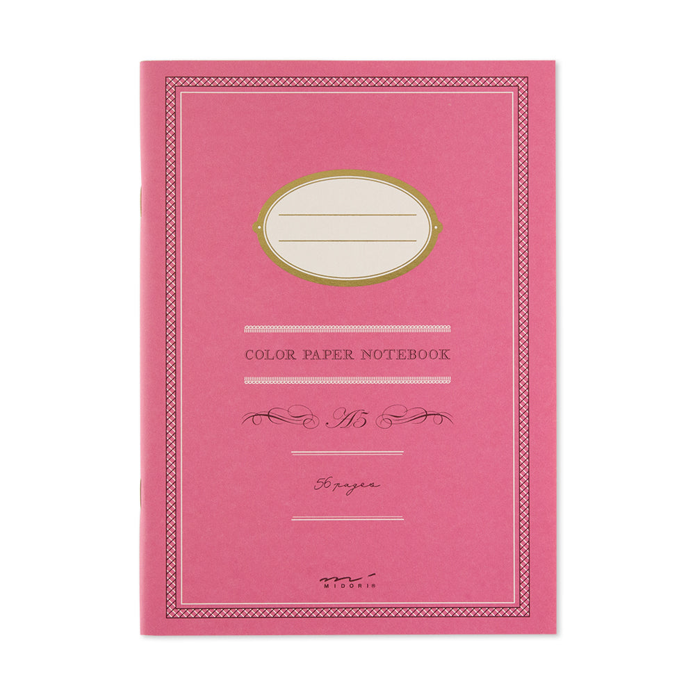 Midori - A5 Colour Paper Notebooks