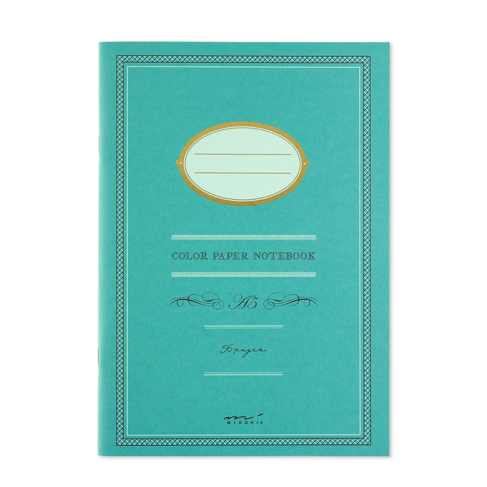 Midori - A5 Colour Paper Notebooks