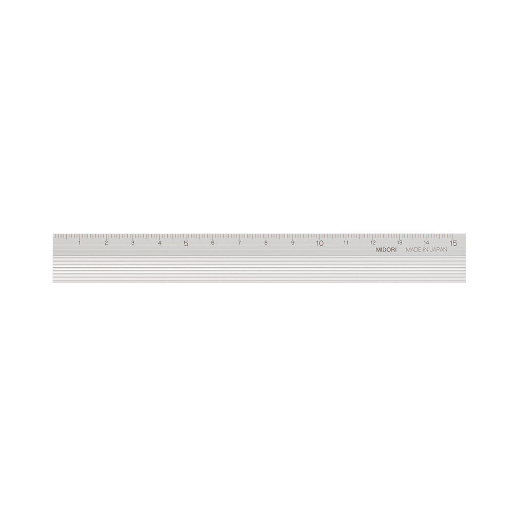 Midori - Aluminium Ruler 15cm