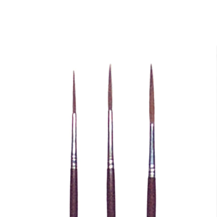 Pinceaux liner en martre