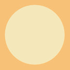 Papier de riz rond monté, 38 cm x 38 cm