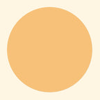 Papier de riz rond monté, 38 cm x 38 cm