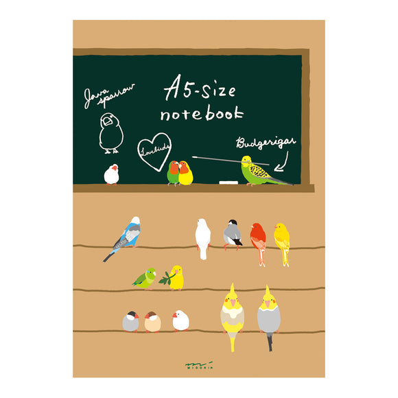 Midori - Notebooks A5 Birds