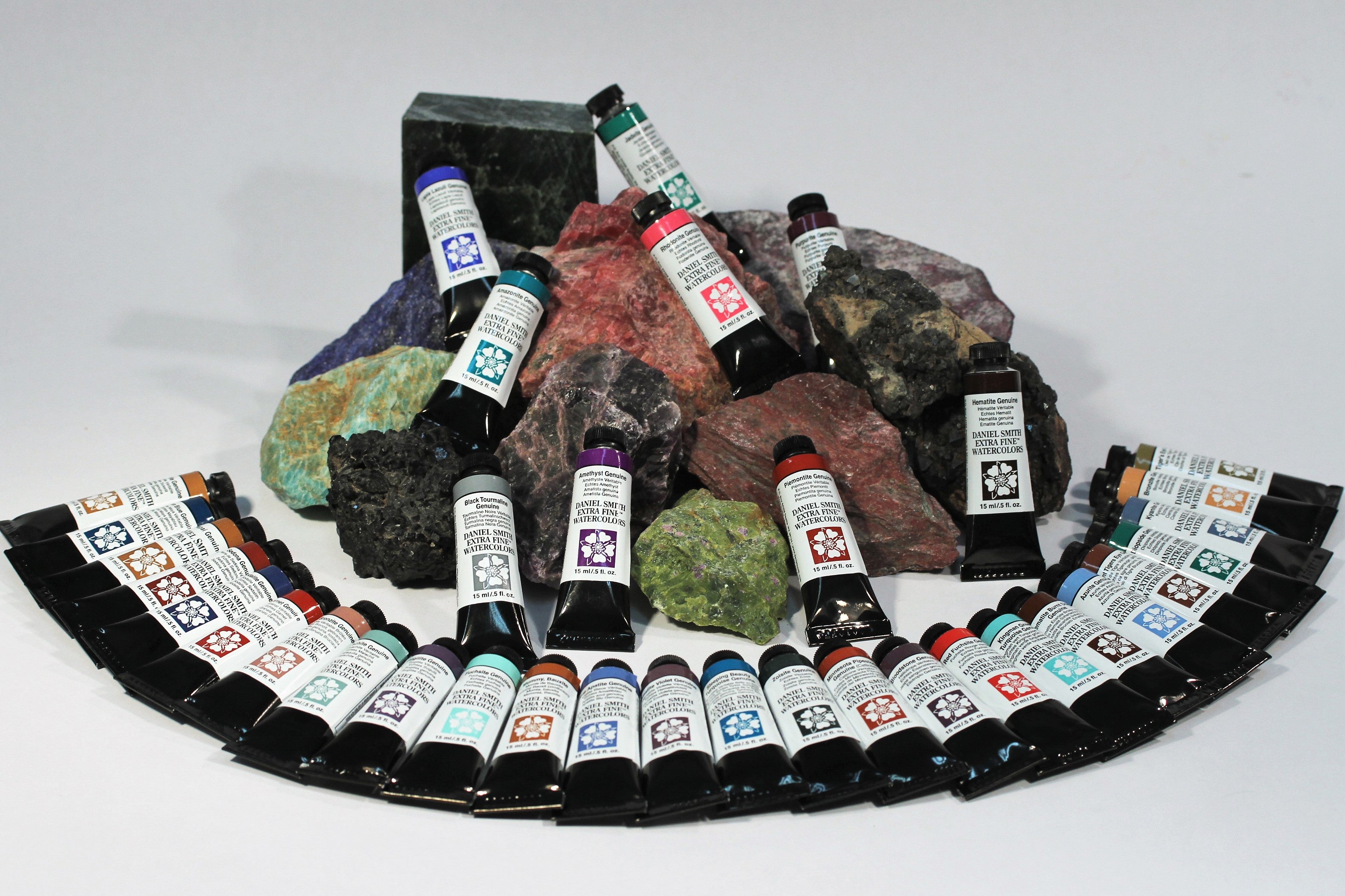 Aquarelles Daniel Smith - Tubes de 15 ml - PrimaTek (pigments minéraux authentiques)