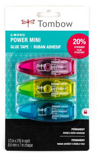 Tombow - Power Mini Glue Tape 3pk