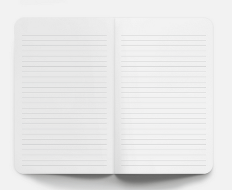 Denik - Till Death We Do Art Layflat Notebook