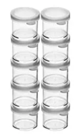 Clear Plastic Goblets with Cover