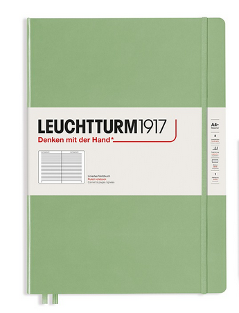 Leuchtturm - Carnet de notes classique à couverture rigide A4+ Master Slim