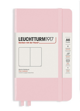 Leuchtturm - Carnet de notes classique à couverture rigide format A6 de poche