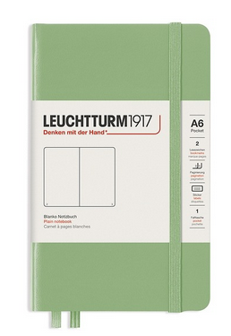 Leuchtturm - Carnet de notes classique à couverture rigide format A6 de poche
