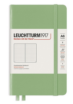 Leuchtturm - Carnet de notes classique à couverture rigide format A6 de poche