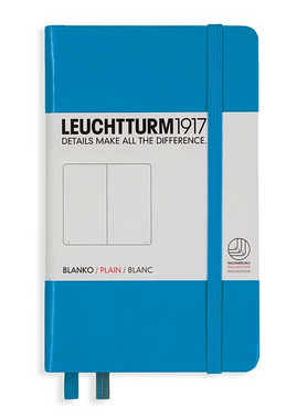 Leuchtturm - Carnet de notes classique à couverture rigide format A6 de poche