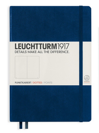 Leuchtturm - Carnet de notes classique à couverture rigide A5 Medium