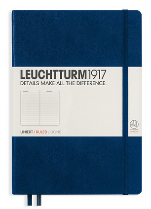 Leuchtturm - Carnet de notes classique à couverture rigide A5 Medium