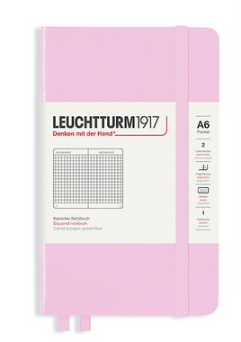 Leuchtturm - Carnet de notes classique à couverture rigide format A6 de poche