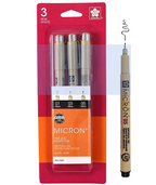 Sakura - Ensembles de stylos Micron, encre noire