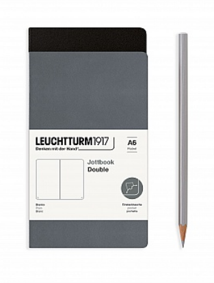 Leuchtturm - Jottbook Double Pocket A6
