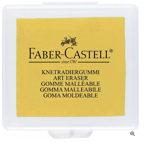 Faber-Castell - Gomme mie de pain - Couleurs assorties