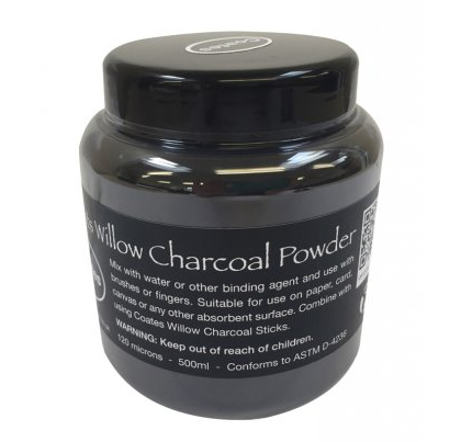Coates - Poudre de charbon de bois Artist Willow (500 ml)