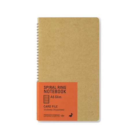 Midori - Card File Notebook A5 slim