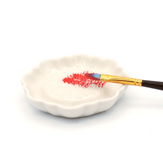 Lave-fleurs à brosse profonde en céramique