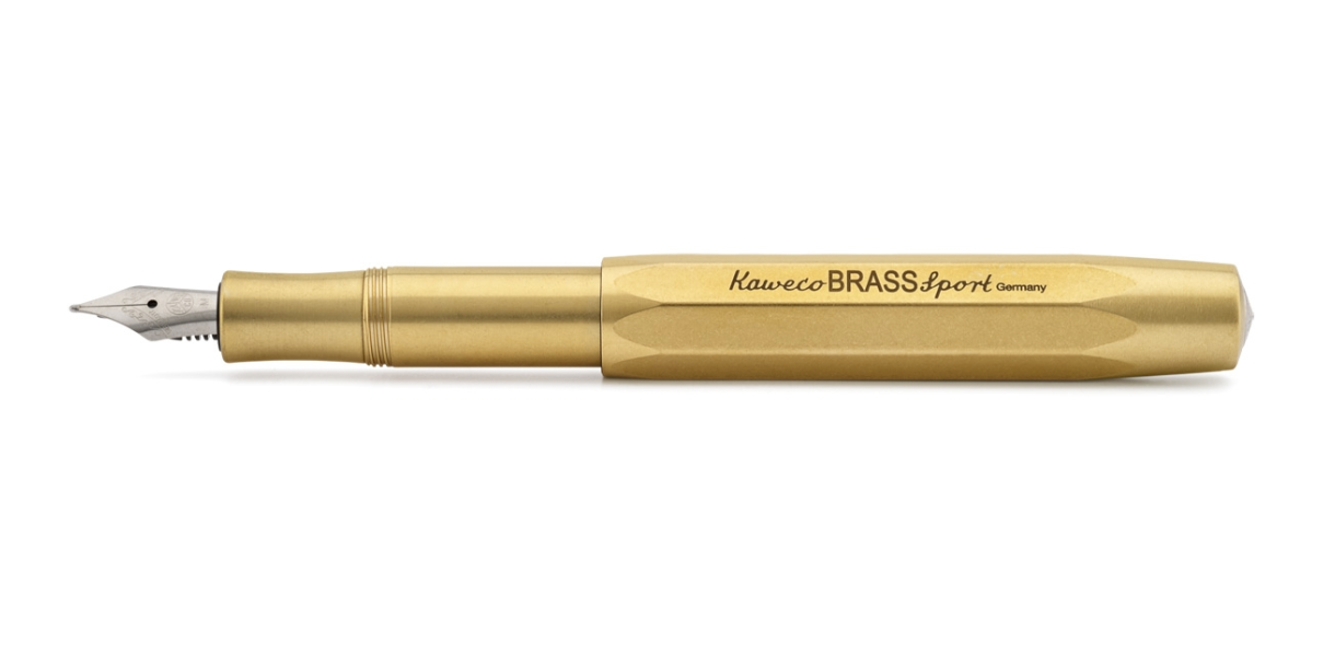 Kaweco Brass Sport Fountain Pen  Knight's Writing Co. - Knight's